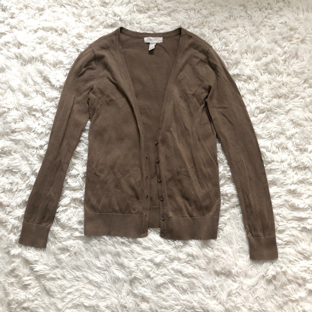 3/$25 Forever 21 button up cardigan